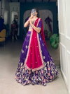 Keshvi By Lnb1414 Vichitra Silk Embroidery Work Lehenga With Blouse Dupatta Online Wholesale